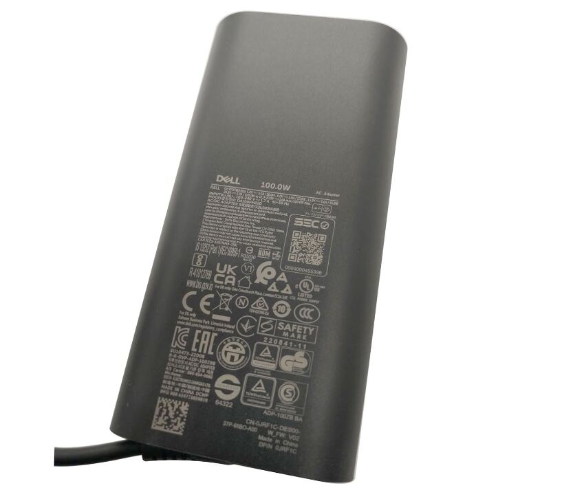 100W USB-C Charger Dell DA100PM220 AC Adapter + Cable 100W USB-C Charger Dell DA100PM220 AC Adapter + Cable