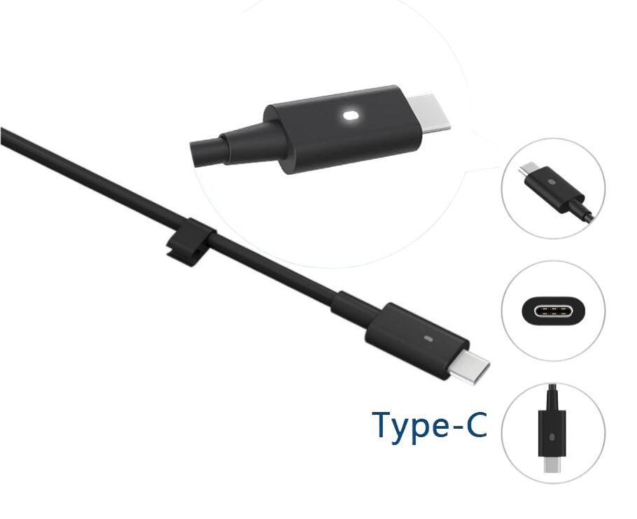 100W USB-C Charger Dell DA100PM220 AC Adapter + Cable 100W USB-C Charger Dell DA100PM220 AC Adapter + Cable