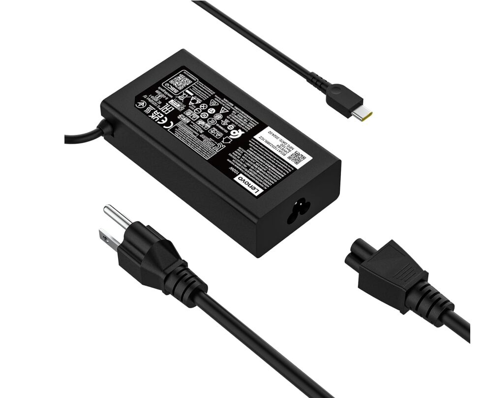100W USB-C Type-C Lenovo 5A11D52395 Charger AC Adapter + Cable 100W USB-C Type-C Lenovo 5A11D52395 Charger AC Adapter + Cable
