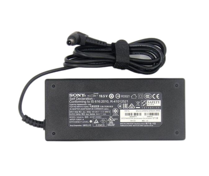 19.5V 5.2A 101W Charger Sony 149292802 AC Adapter + Cable 19.5V 5.2A 101W Charger Sony 149292802 AC Adapter + Cable