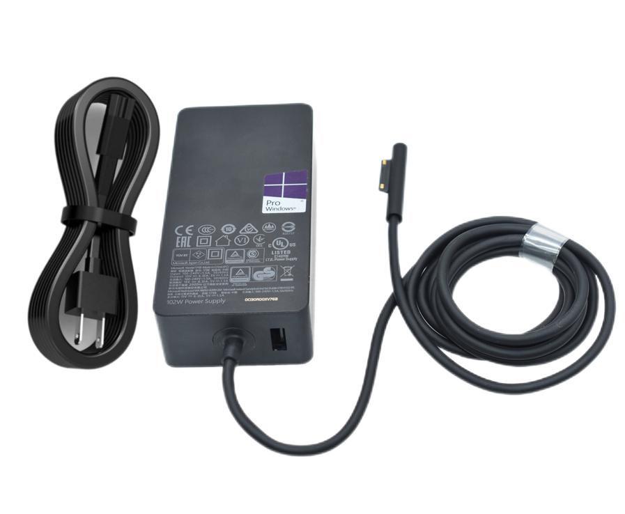 15V 6.33A 102W Original Microsoft 1798 Surface Book Charger AC Adapter + Cable