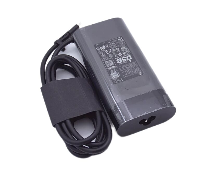 140W USB-C Original HP OMEN 14-fb0000TX 14-fb0000la Adapter Charger + Cable 140W USB-C Original HP OMEN 14-fb0000TX 14-fb0000la Adapter Charger + Cable