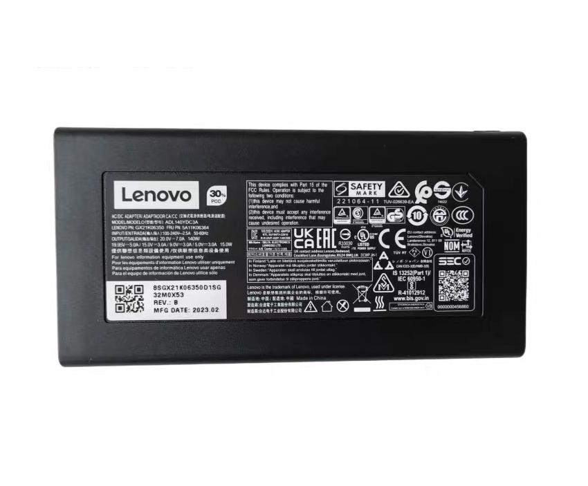 140W USB-C Original Lenovo ADP-140CB BA Charger AC Adapter + Cable 140W USB-C Original Lenovo ADP-140CB BA Charger AC Adapter + Cable