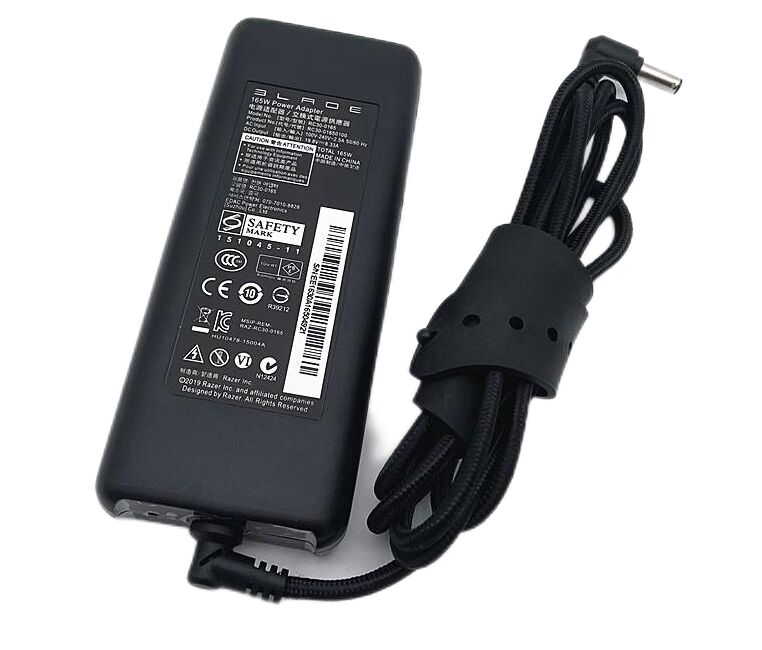 19.8V 8.33A 165W Original Razer Blade 14 17 RZ09 Series Charger AC Adapter + Cable