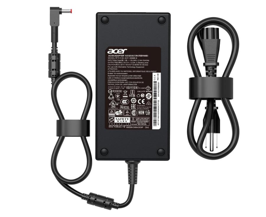 19.5V 9.23A 180W Acer AK.180AP.020 Charger AC Adapter + Cable