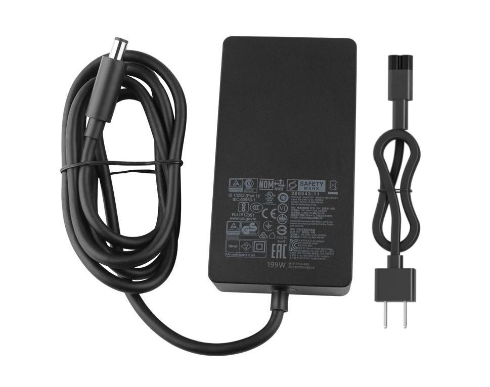 199W 15.35V 12.96A Original Microsoft 1931 Charger AC Adapter + Cable