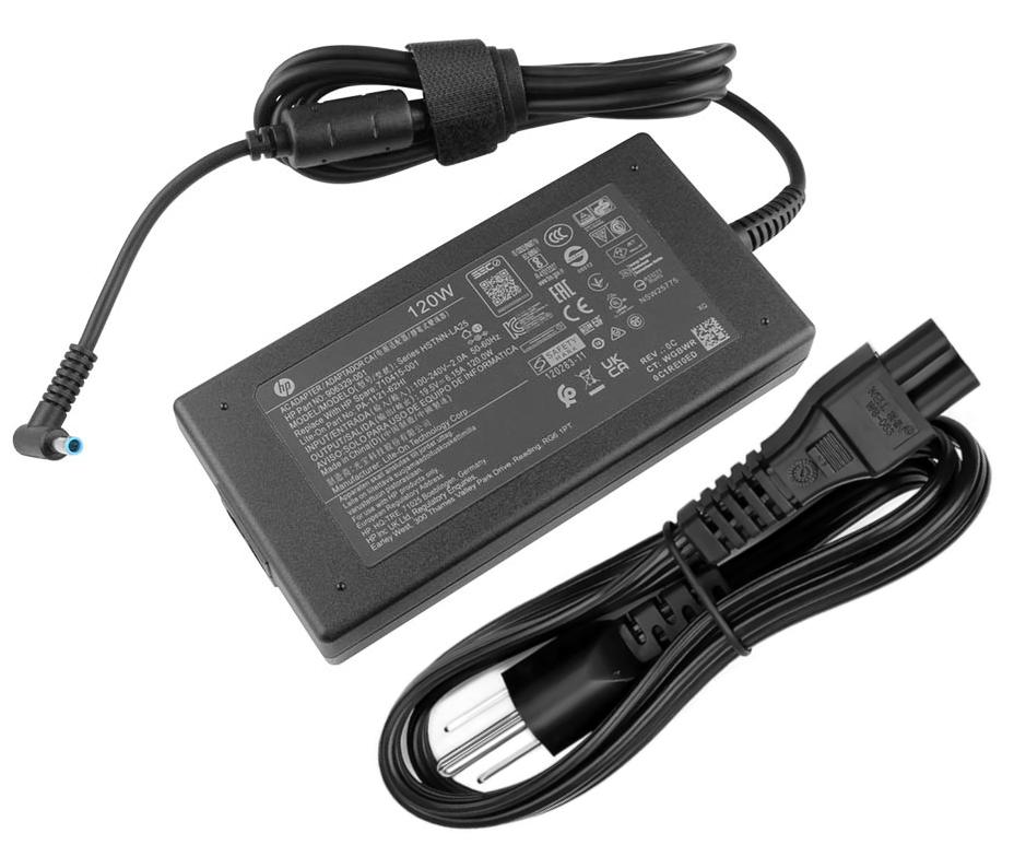 19.5V 6.15A 120W Original HP 17-e123cl E8B97UA TouchSmart AC Adapter + Cable