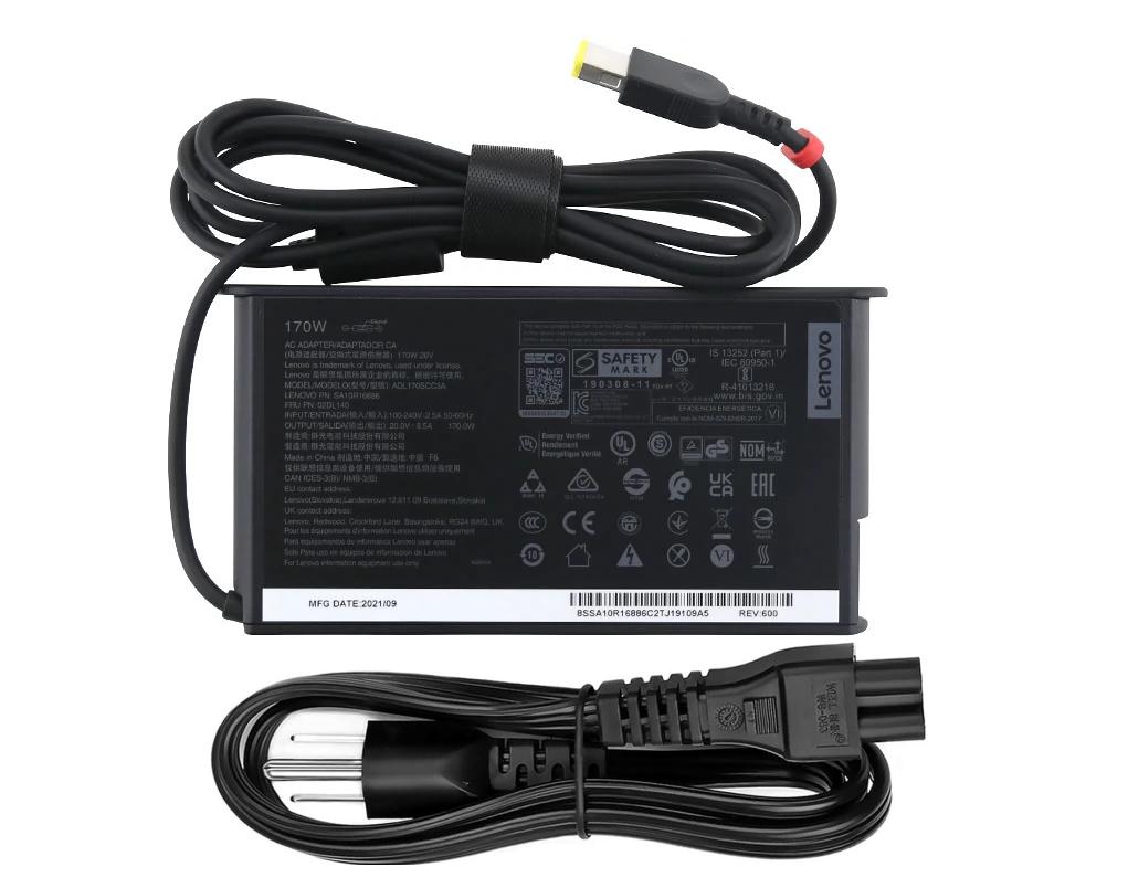 20V 8.5A 170W Original Lenovo 00PC729 Charger AC Adapter + Cable