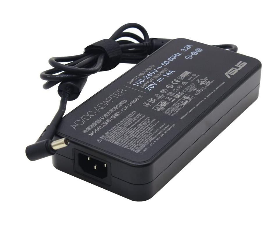20V 14A 280W Original Asus A17-280P1A Charger AC Adapter + Cable 20V 14A 280W Original Asus A17-280P1A Charger AC Adapter + Cable