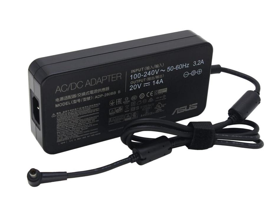 20V 14A 280W Original Asus A17-280P1A Charger AC Adapter + Cable 20V 14A 280W Original Asus A17-280P1A Charger AC Adapter + Cable
