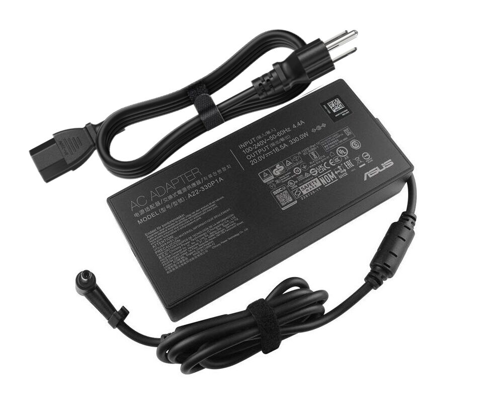 20V 16.5A 330W Asus 0A001-00800200 Charger AC Adapter + Cable