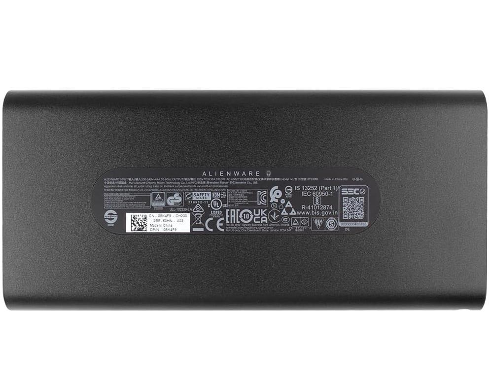 19.5V 16.92A 330W Original GaN Charger Dell Alienware 17 R4 AC Adapter + Cable 19.5V 16.92A 330W Original GaN Charger Dell Alienware 17 R4 AC Adapter + Cable