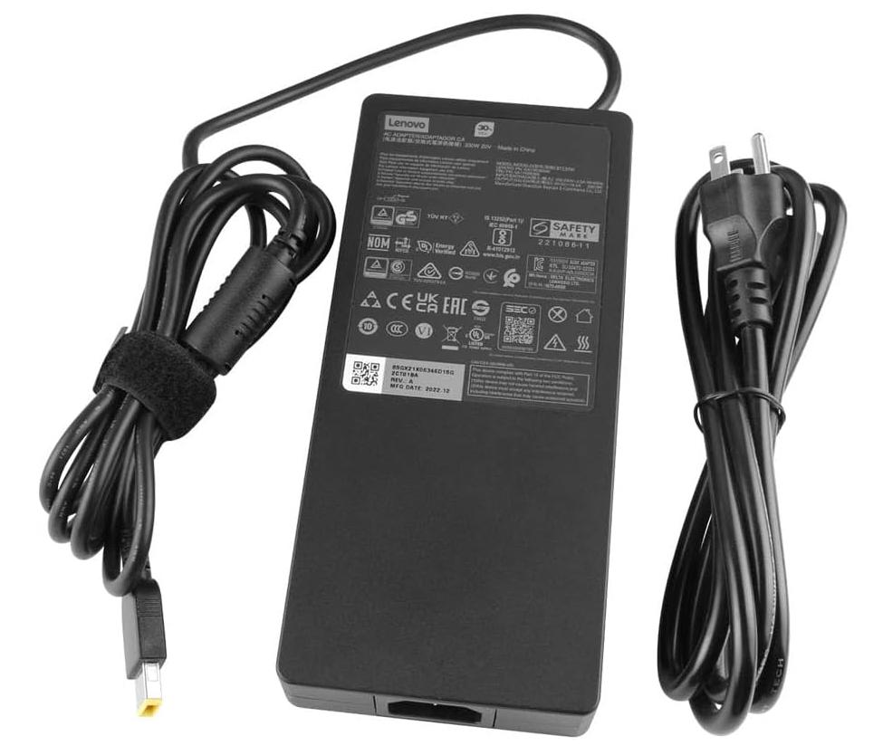 20V 16.5A 330W GaN Charger Lenovo Legion 5 15ACH6A 82NW AC Adapter + Cable