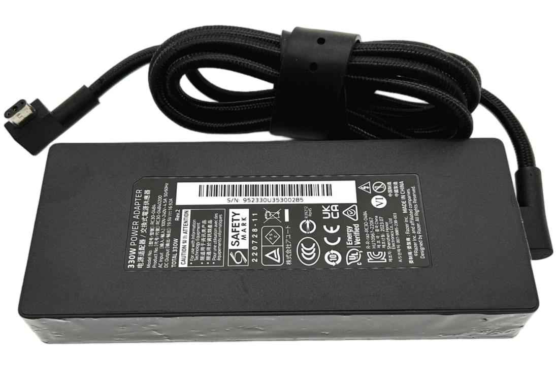 19.5V 16.92A 330W Original GaN Charger Razer RC30-04840200 AC Adapter + Cable 19.5V 16.92A 330W Original GaN Charger Razer RC30-04840200 AC Adapter + Cable