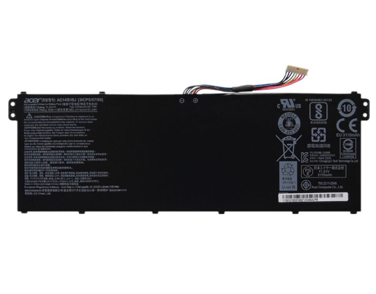 3220mAh 36Wh Battery for Acer 3ICP5/57/81