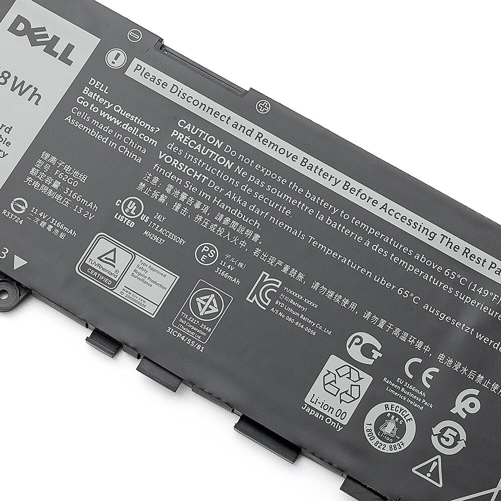 3-Cell 3166mAh 38Wh Battery for Dell Inspiron 13 7370-1740 3-Cell 3166mAh 38Wh Battery for Dell Inspiron 13 7370-1740