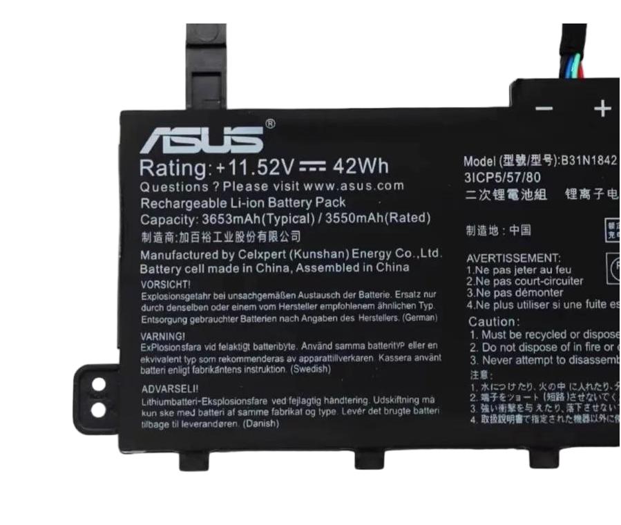 3-Cell 3653mAh 42Wh Original Battery for Asus 0B200-03440100 0B200-03440400 3-Cell 3653mAh 42Wh Original Battery for Asus 0B200-03440100 0B200-03440400