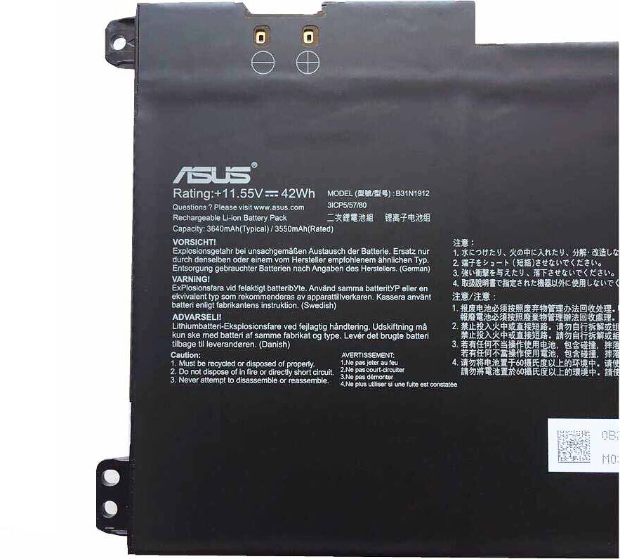 3 Cell 3640mAh 42Wh Battery for Asus 0B200-03680000 3 Cell 3640mAh 42Wh Battery for Asus 0B200-03680000