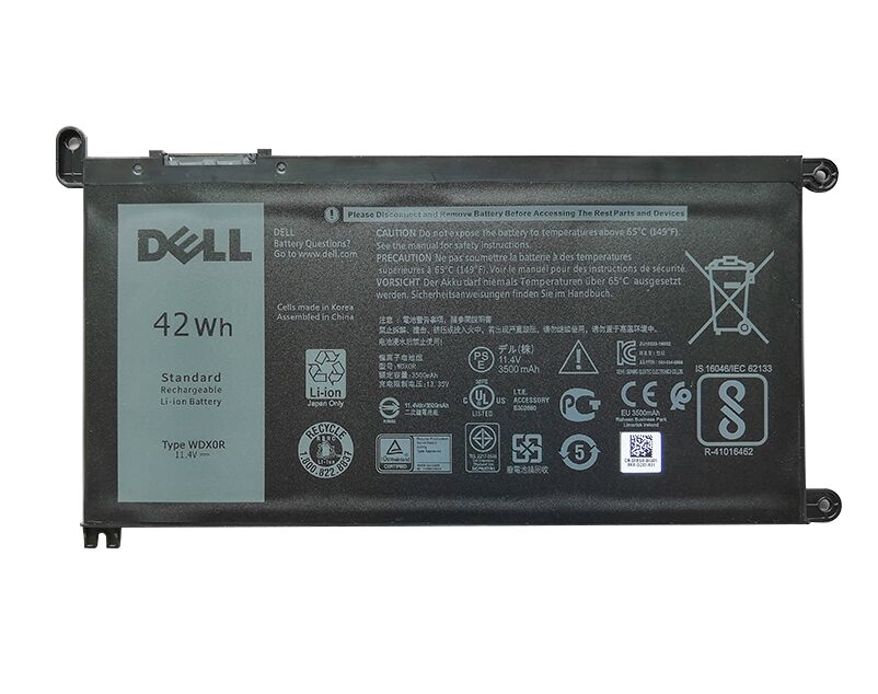 3500mAh 42Wh Battery for Dell 0WDX0R