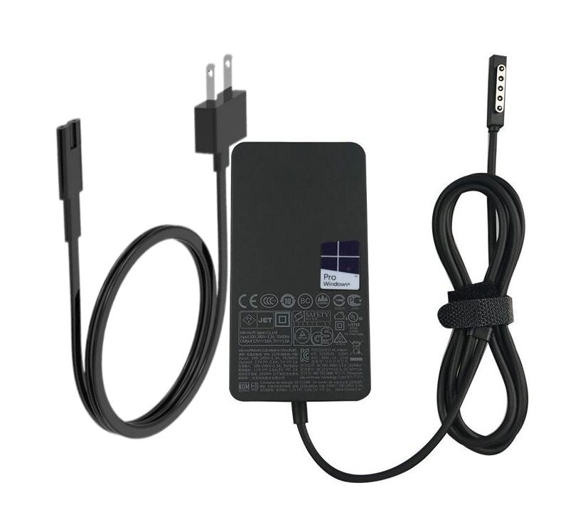 12V 3.6A 43W Charger Microsoft 1514 AC Adapter + Cable