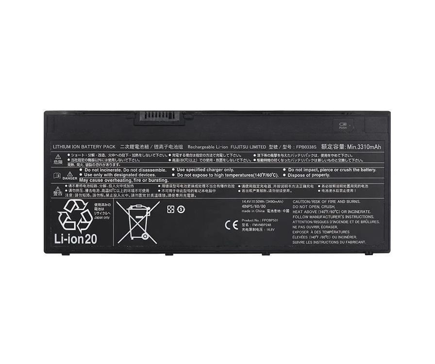 3490mAh 50Wh Original Battery for Fujitsu CP721834-01 CP734928-01