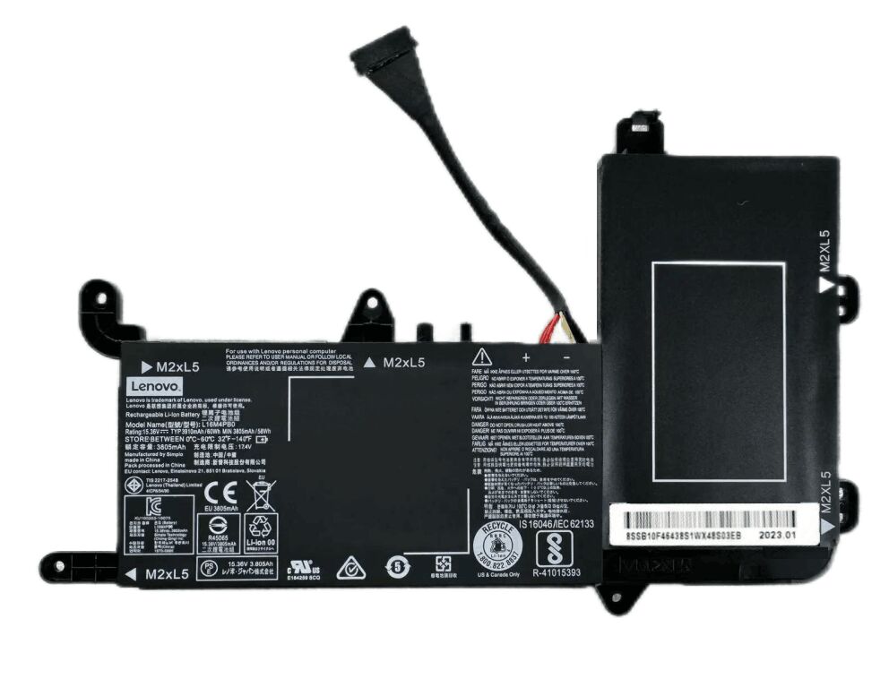 3910mAh 60Wh Battery for Lenovo 5B10M33723