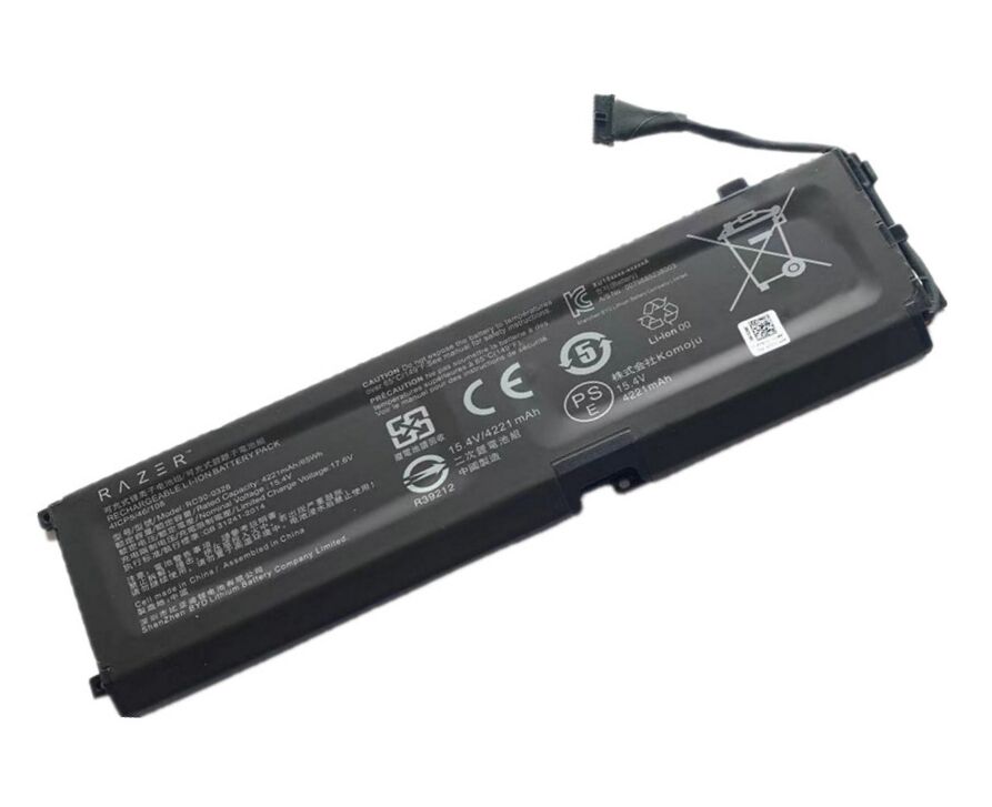 4 Cell 4221mAh 65Wh Original Battery for Razer Blade 15 Advanced 2020 RZ09-0330x