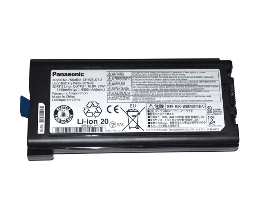 6750mAh 69Wh Battery for Panasonic CF-30CWQAZBM CF-30F3SAXAM