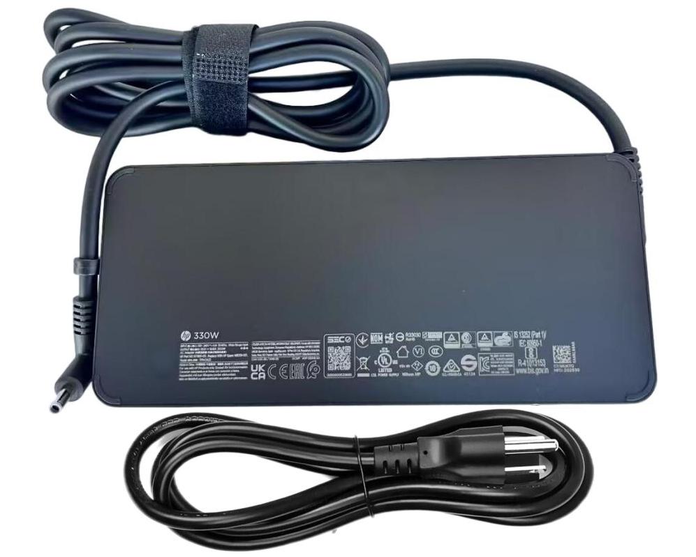 19.5V 16.92A 330W GaN Original HP ADP-330HB BA Charger AC Adapter + Cable